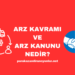 Arz Kavramı ve Arz Kanunu Nedir