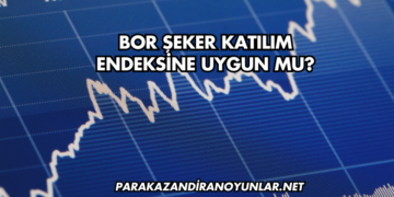 Bor Şeker Katılım Endeksine Uygun mu?
