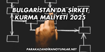 Bulgaristan'da Şirket Kurma Maliyeti 2025
