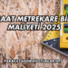 İnşaat Metrekare Birim Maliyeti 2025