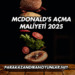 McDonald's Açma Maliyeti 2025
