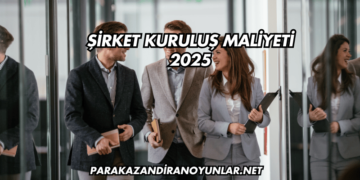 Şirket Kuruluş Maliyeti 2025