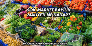 Şok Market Bayilik Maliyeti Ne Kadar?