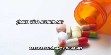 Çinko Kilo Aldırır mı?