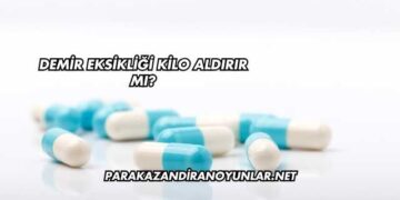Demir Eksikliği Kilo Aldırır mı?