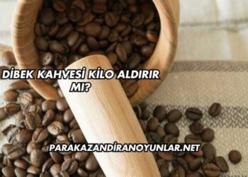 Dibek Kahvesi Kilo Aldırır mı?