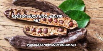 Keçiboynuzu Kilo Aldırır mı?